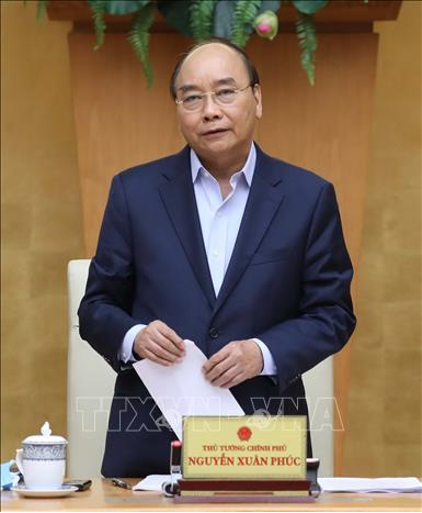 Description: &nbsp; Thủ tướng Nguyễn Xuân Phúc phát biểu. Ảnh: Thống Nhất/TTXVN