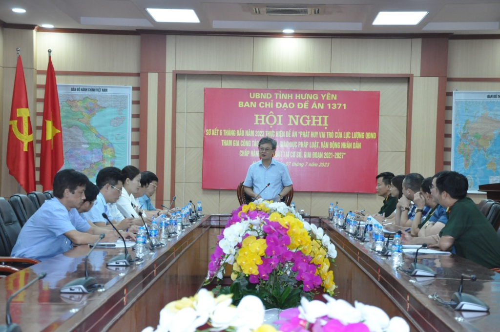 Ban Chỉ đạo Đề án 1371 tỉnh: Triển khai nhiệm vụ 6 tháng cuối năm 2023