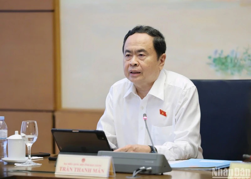 Chủ tịch Quốc hội Trần Thanh Mẫn: Khẩn trương tổng kết toàn diện mô hình tổ chức chính quyền đô thị