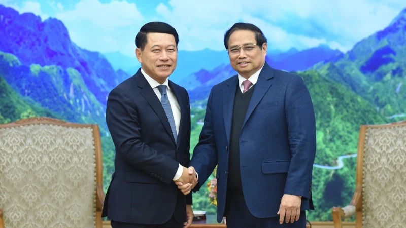 Khai thông, đưa quan hệ hợp tác Việt Nam-Lào bước vào giai đoạn phát triển mới