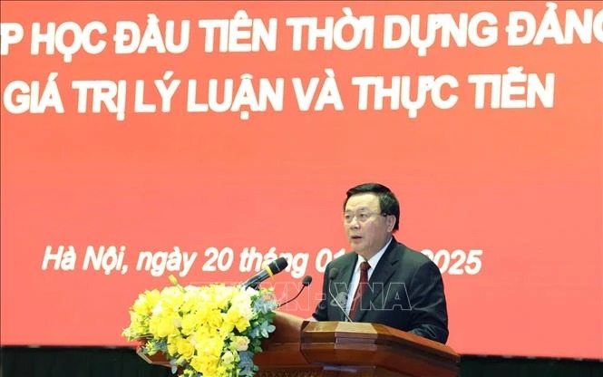 Lớp học đầu tiên thời dựng Đảng - Giá trị lý luận và thực tiễn