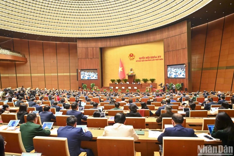 Thông cáo báo chí số 1, Kỳ họp bất thường lần thứ 9, Quốc hội khóa XV