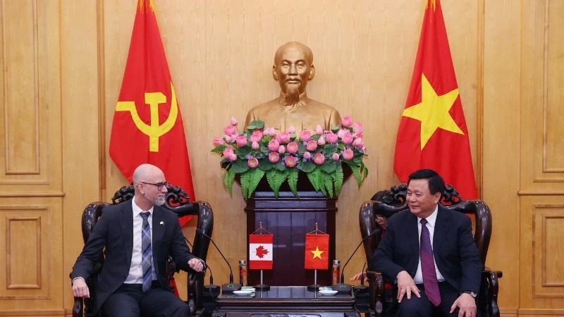 Tiếp tục làm sâu sắc quan hệ Đối tác toàn diện Việt Nam-Canada
