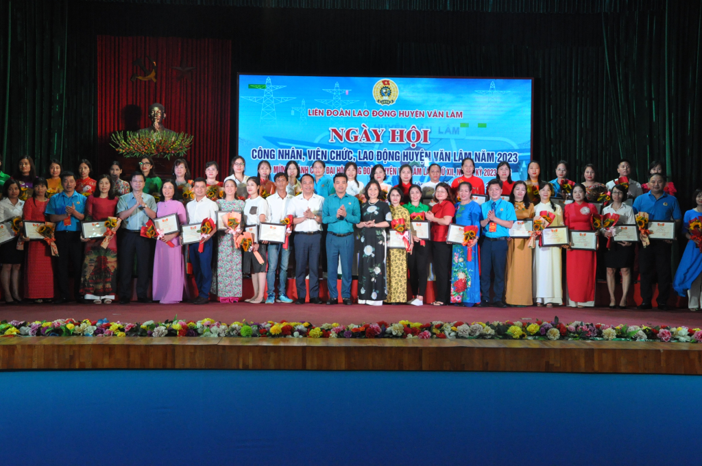 Ngày hội công nhân, viên chức, lao động huyện Văn Lâm năm 2023
