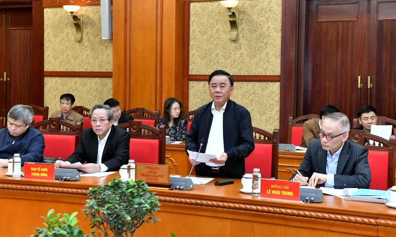 Nâng cao chất lượng, hiệu quả tổ chức thực hiện chương trình làm việc của Bộ Chính trị, Ban Bí thư