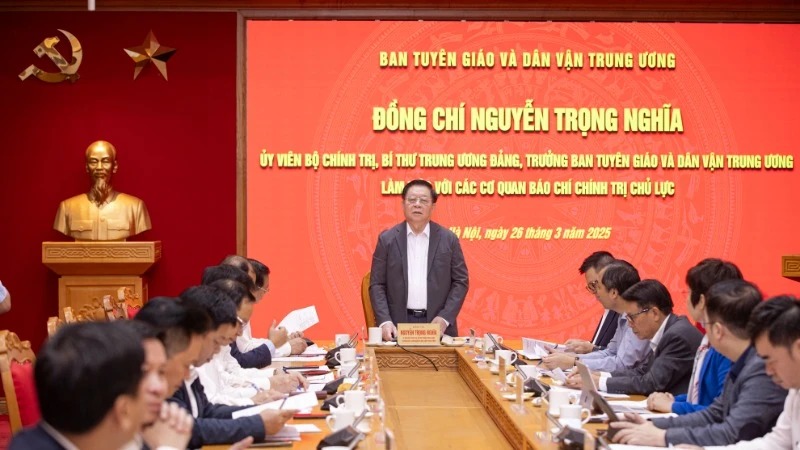 Khẳng định tính tiên phong của các cơ quan báo chí chính trị chủ lực