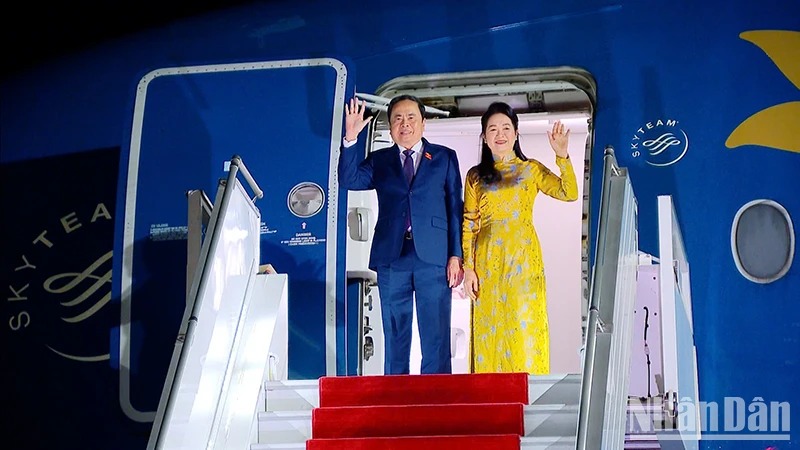 Chủ tịch Quốc hội Trần Thanh Mẫn bắt đầu thăm chính thức Cộng hòa Armenia