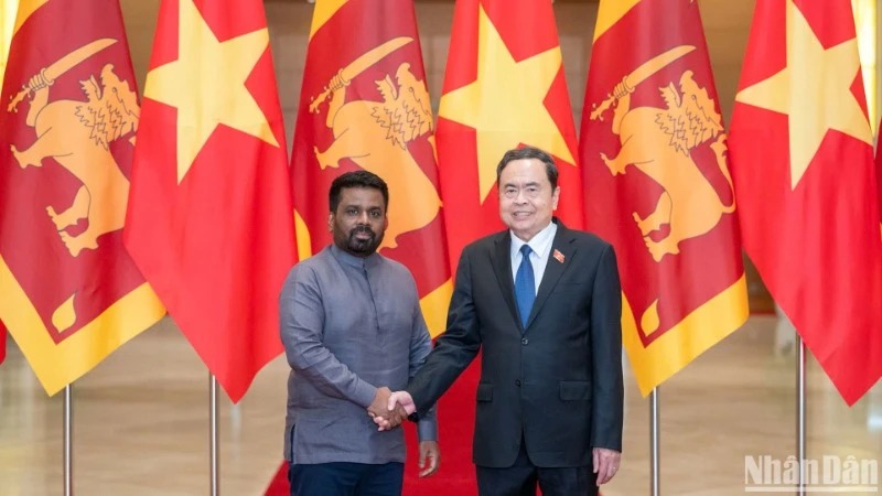 Quan hệ hữu nghị truyền thống giữa Việt Nam và Sri Lanka phát triển tốt đẹp