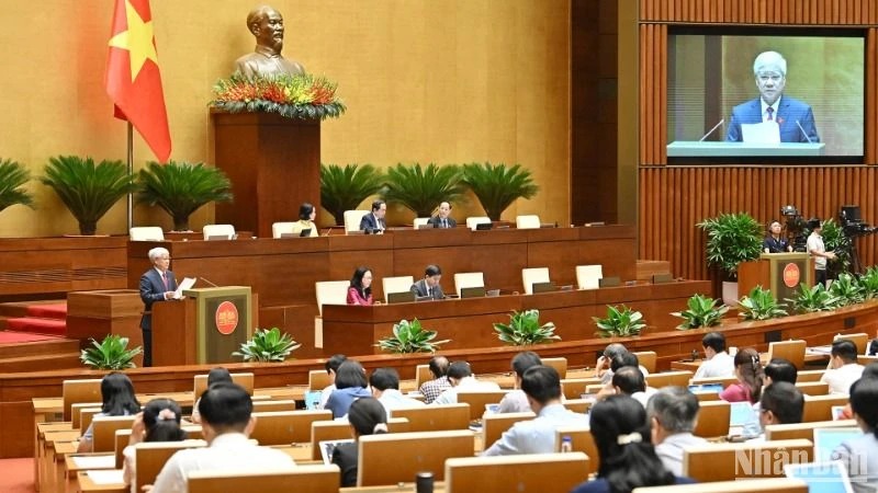 Trình Quốc hội sửa đổi, bổ sung quy định về tổ chức bộ máy của Mặt trận Tổ quốc