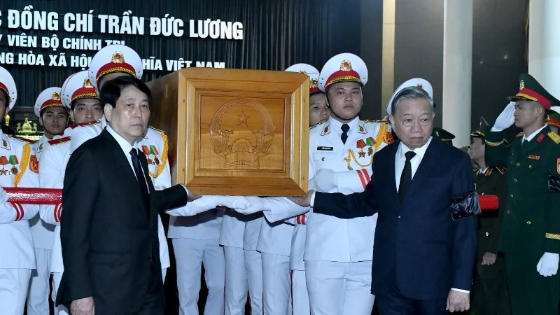 Lời cảm ơn của Ban Lễ tang và gia đình nguyên Chủ tịch nước Trần Đức Lương