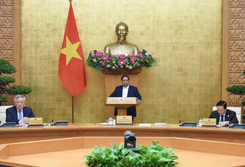 Thủ tướng Phạm Minh Chính chủ trì phiên họp Chính phủ thường kỳ tháng 5