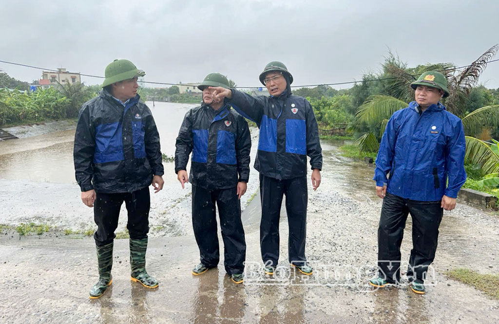 Các xã ven biển chủ động ứng phó với thiên tai