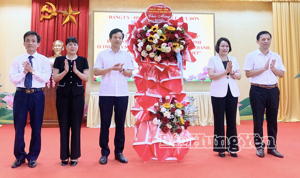 Xã Lê Quý Đôn: Ra mắt mô hình “Dân vận khéo 1+10” và 