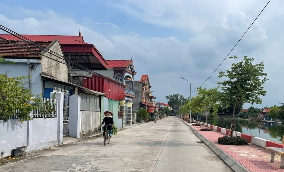 Khu dân cư nông thôn mới kiểu mẫu thôn Tiên Quán