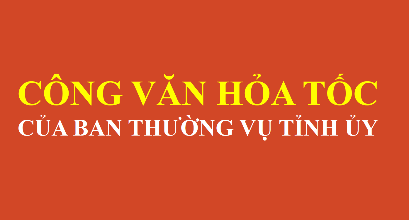 Công văn hỏa tốc về việc chủ động ứng phó với Bão số 9 (RAGASA)