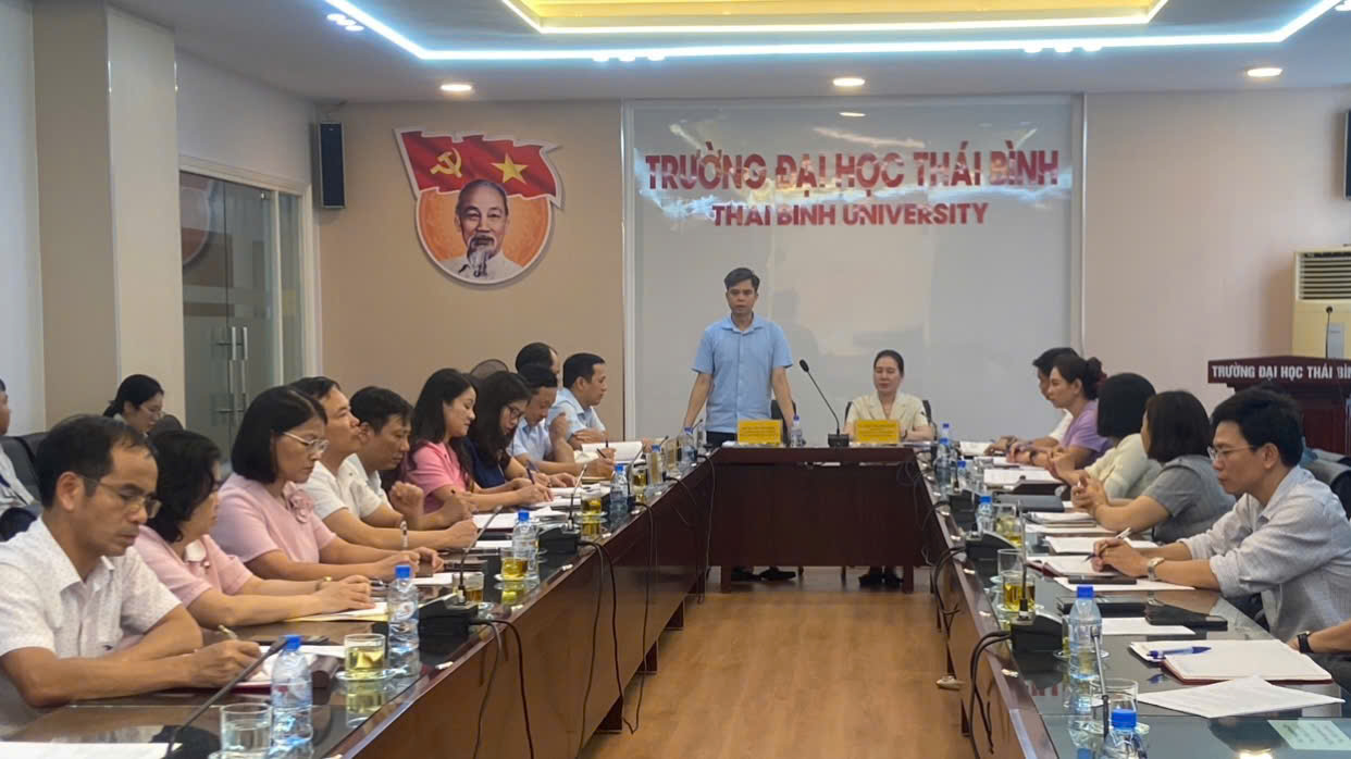 Ban Tuyên giáo và Dân vận Tỉnh ủy làm việc với Trường Đại học Thái Bình