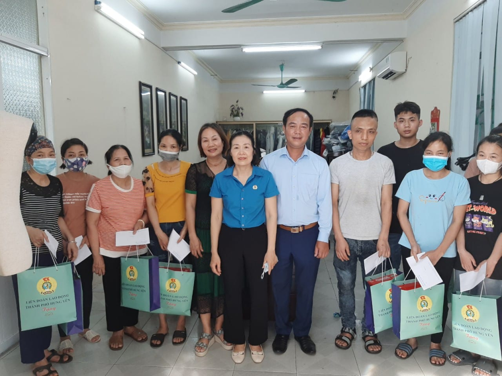 Các cấp công đoàn thành phố Hưng Yên: Nhiều hoạt động chăm lo đời sống người lao động