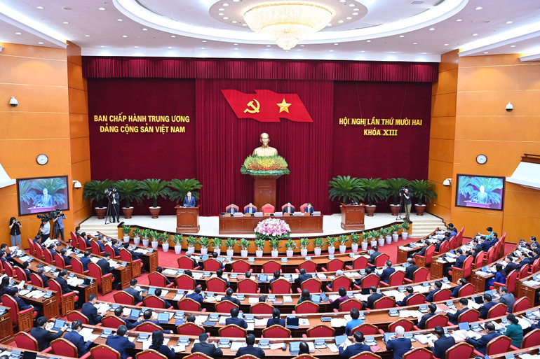 Bế mạc Hội nghị lần thứ 12 Ban Chấp hành Trung ương Đảng khóa XIII