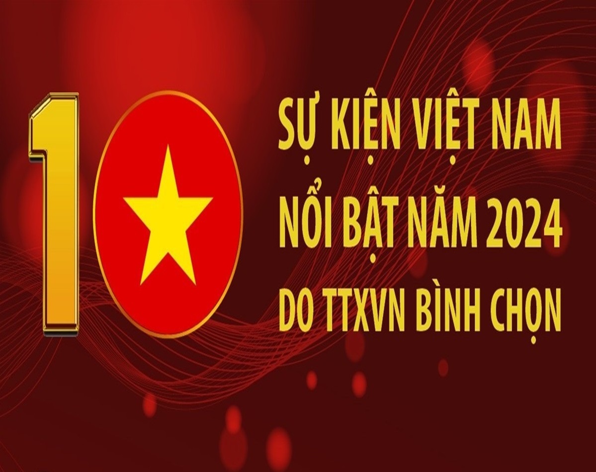 10 sự kiện nổi bật của Việt Nam năm 2024 do TTXVN bình chọn