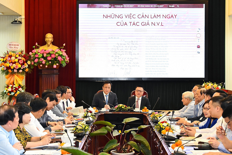 Khai trương Trang thông tin đặc biệt Tổng Bí thư Nguyễn Văn Linh và “Những việc cần làm ngay”