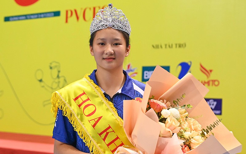 Cô gái 16 tuổi trở thành Hoa khôi bóng bàn năm 2023