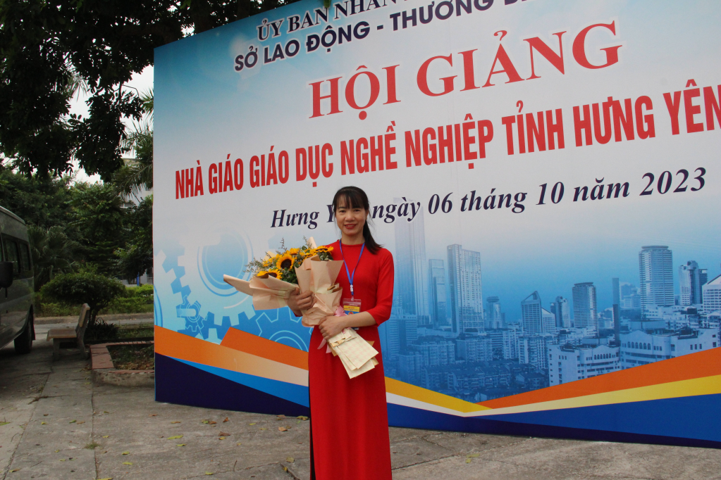 Những nhà giáo tiêu biểu trong Hội giảng nhà giáo giáo dục nghề nghiệp tỉnh năm 2023