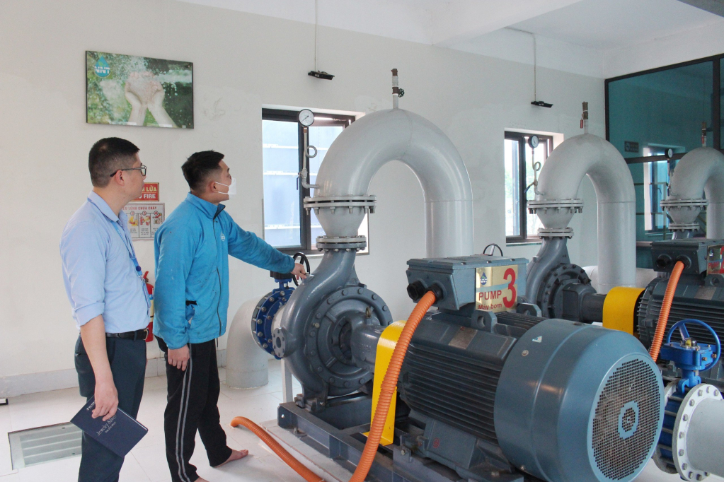 Bảo đảm cấp nước sinh hoạt ổn định mùa nắng nóng