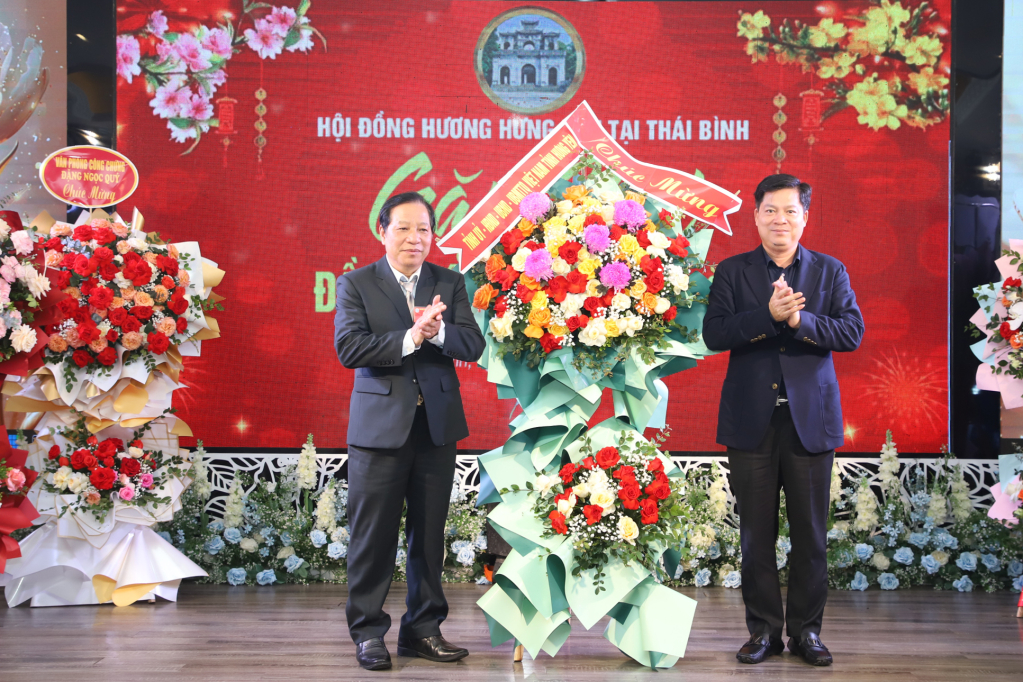 Hội đồng hương Hưng Yên tại tỉnh Thái Bình gặp mặt đầu xuân