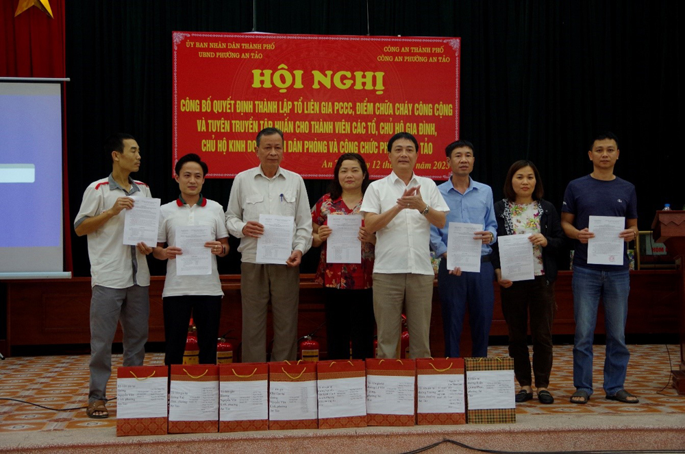 Thành phố Hưng Yên: Huy động sức mạnh toàn dân tham gia phòng cháy, chữa cháy