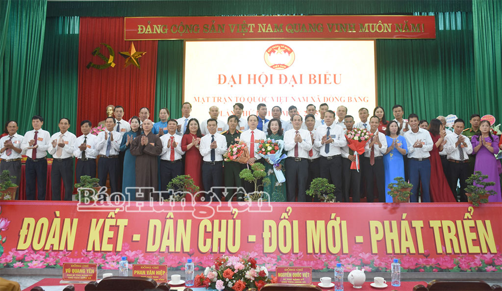 Các xã tổ chức Đại hội đại biểu MTTQ Việt Nam lần thứ I, nhiệm kỳ 2025 - 2030