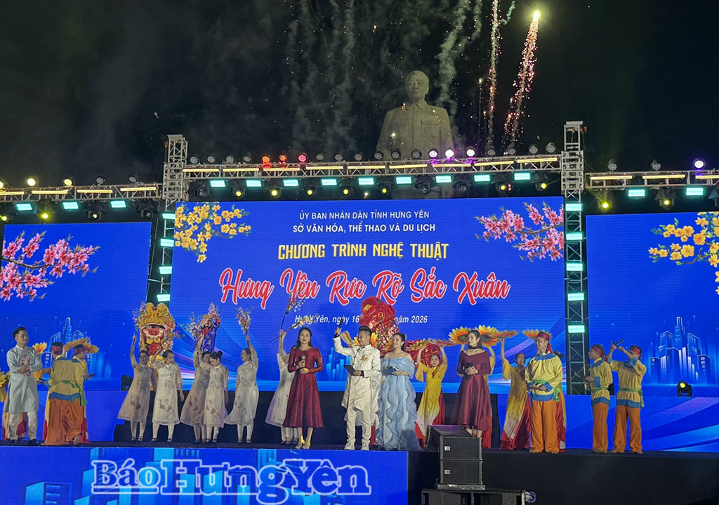 Chương trình nghệ thuật “Hưng Yên rực rỡ sắc xuân”
