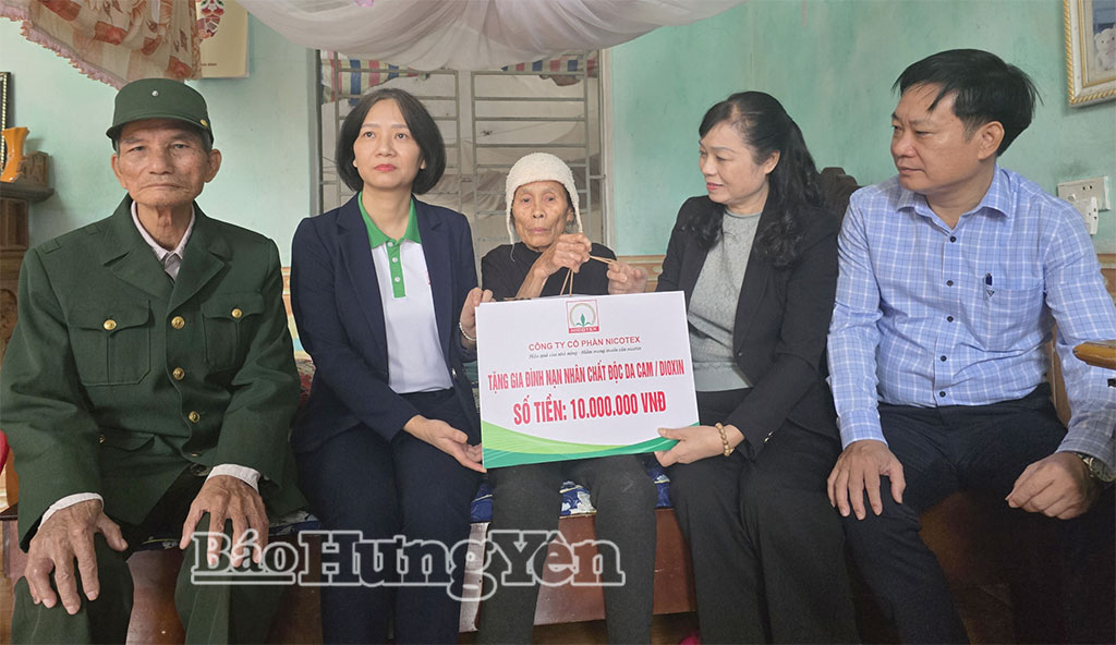 Hỗ trợ nạn nhân chất độc da cam có hoàn cảnh đặc biệt khó khăn