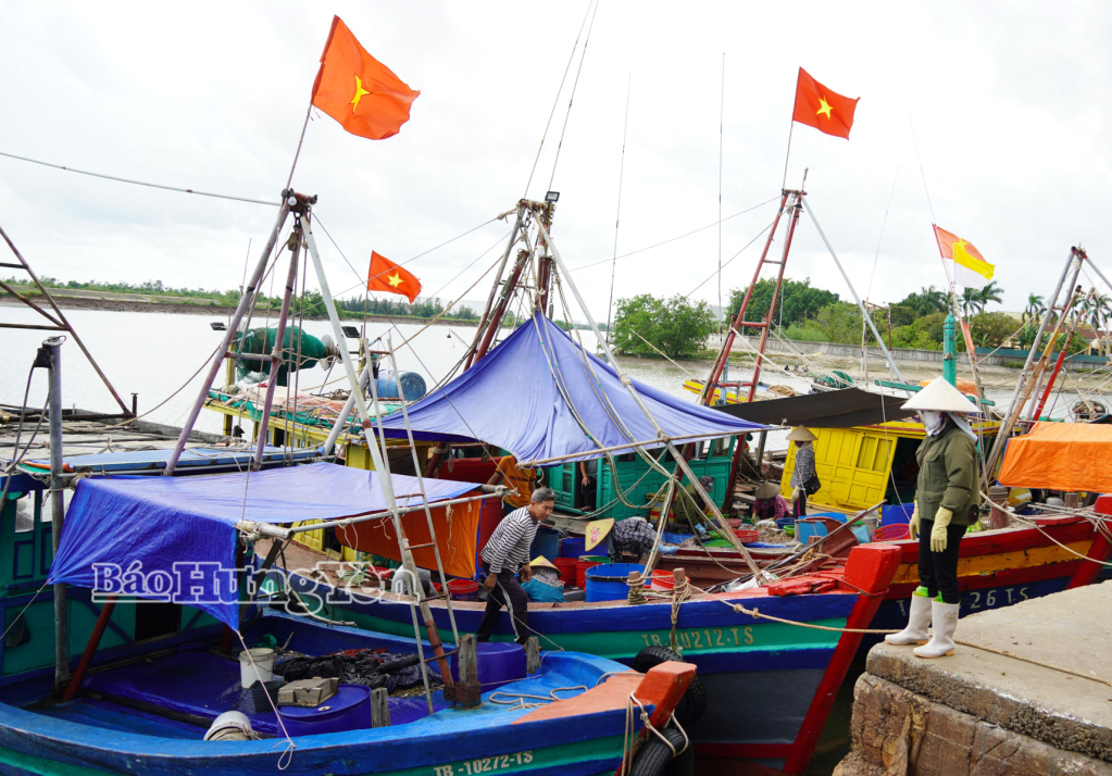 Ngư dân xã Thái Thụy ra khơi đầu năm