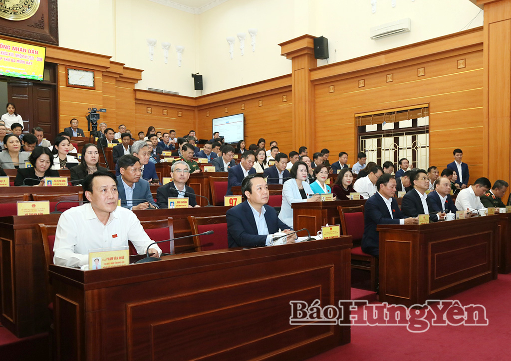 HĐND tỉnh: Thông qua điều chỉnh Quy hoạch tỉnh Hưng Yên thời kỳ 2021 - 2030, tầm nhìn đến năm 2050