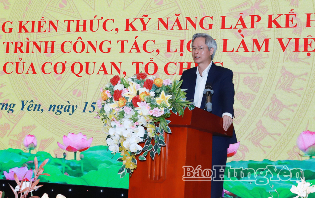 Hơn 800 cán bộ, công chức cấp xã được bồi dưỡng kỹ năng lập kế hoạch công tác