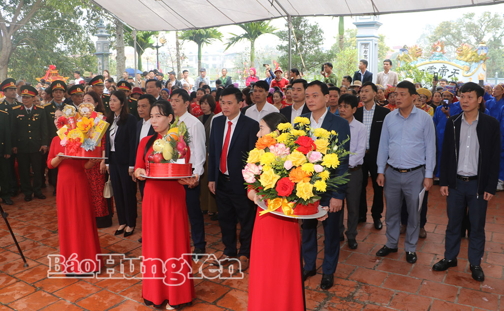 Khai mạc Lễ hội truyền thống Đền Trà Phương năm 2026