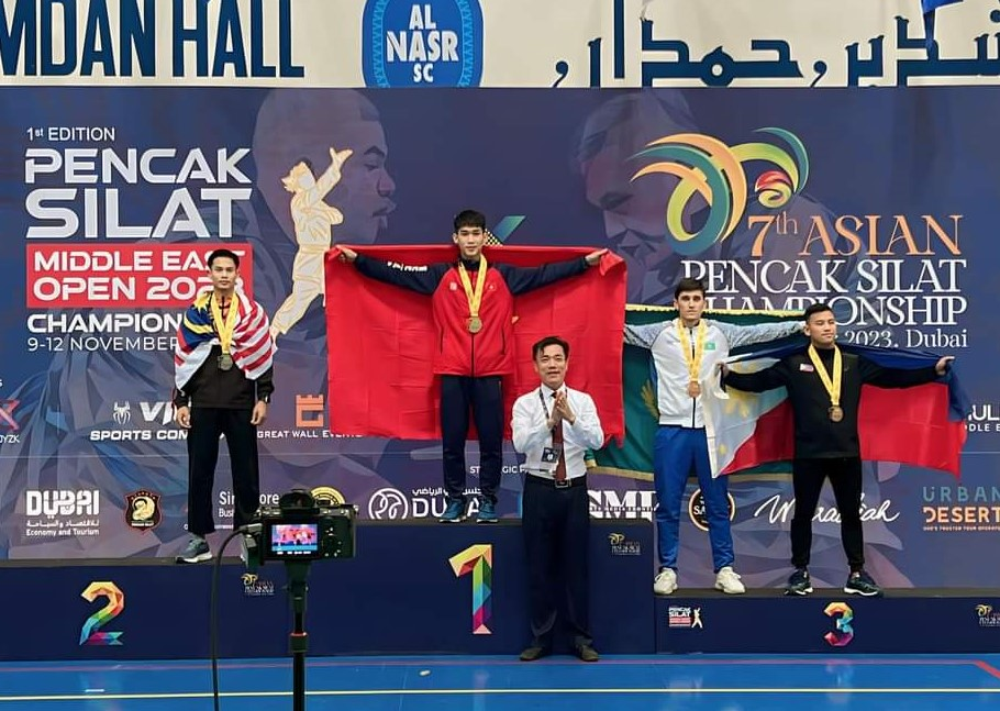 Vận động viên Hưng Yên giành Huy chương Vàng tại Giải vô địch Pencak silat châu Á 2023