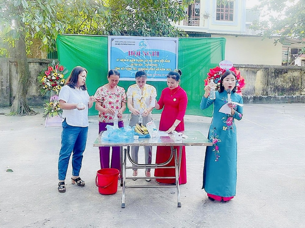 Phụ nữ huyện Văn Lâm thực hiện hiệu quả các phong trào thi đua