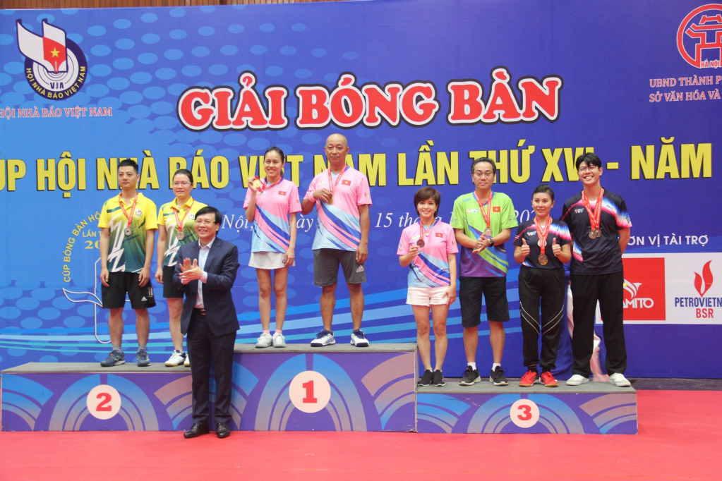 Bế mạc Giải bóng bàn Cúp Hội Nhà báo Việt Nam lần thứ XVI năm 2023