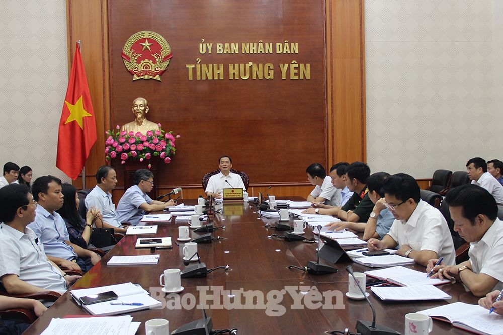 Họp Ban Cán sự Đảng UBND tỉnh và các thành viên UBND tỉnh