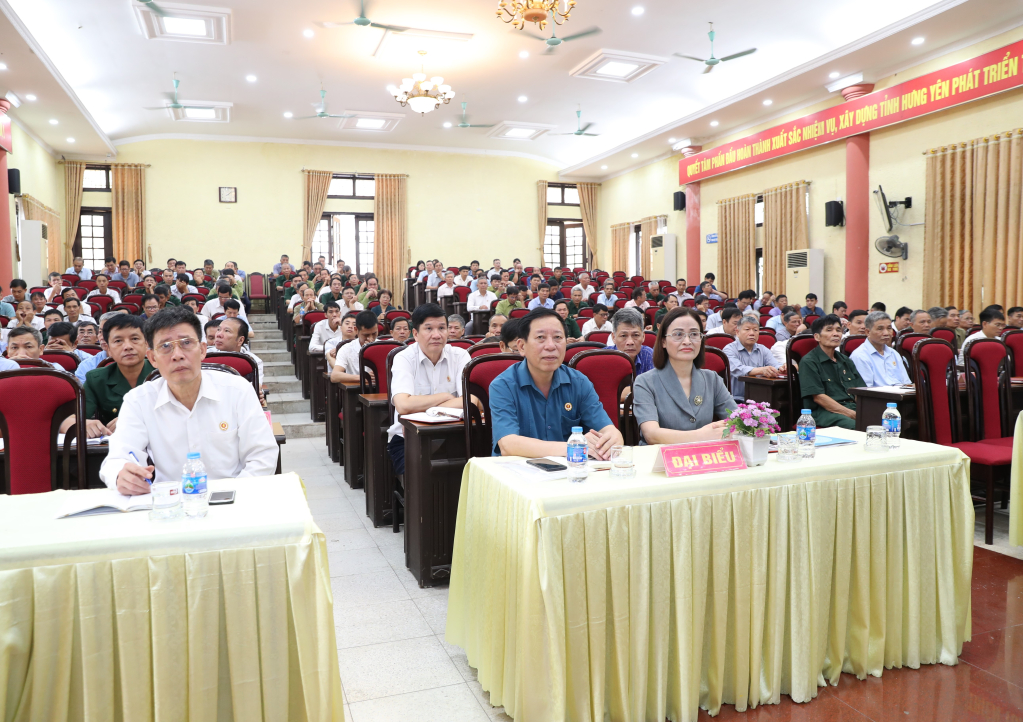 Khai giảng lớp bồi dưỡng lý luận chính trị và kỹ năng nghiệp vụ cho cán bộ Hội Cựu chiến binh tỉnh năm 2024