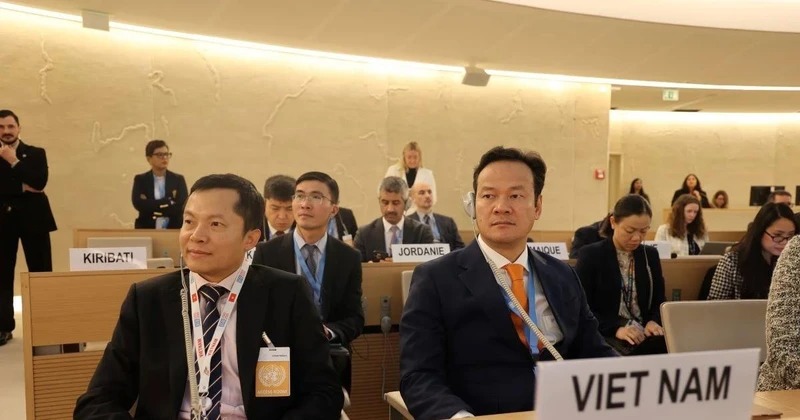 Việt Nam tham dự phiên cấp cao của Hội đồng Nhân quyền Liên hợp quốc