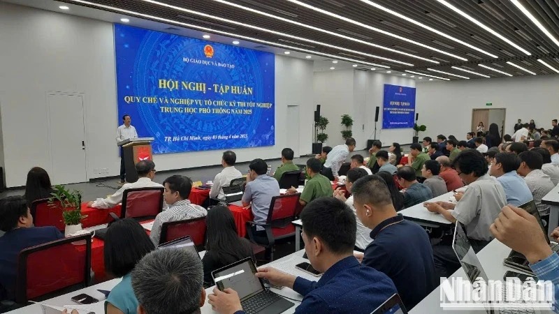 Tổ chức tốt kỳ thi tốt nghiệp trung học phổ thông năm 2025