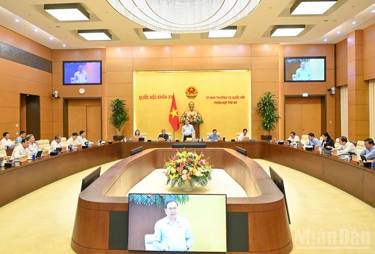 Khai mạc Phiên họp thứ 46 của Ủy ban Thường vụ Quốc hội