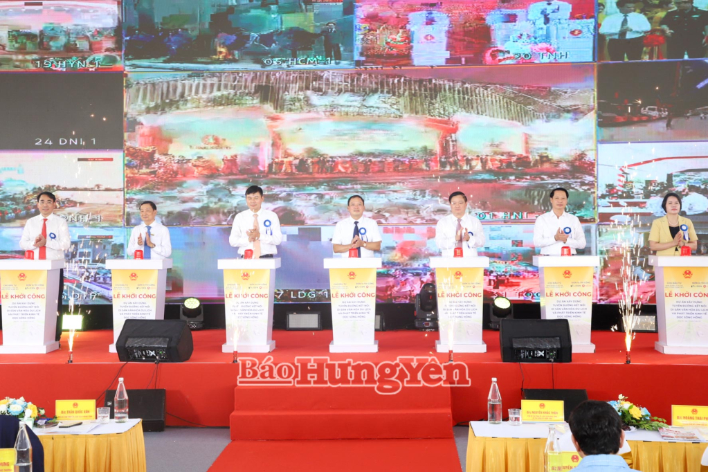 Khởi công xây dựng tuyến đường kết nối di sản văn hoá du lịch và phát triển kinh tế dọc sông Hồng