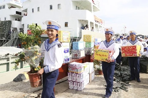 Vui Xuân, đón Tết ở các Nhà giàn DK1