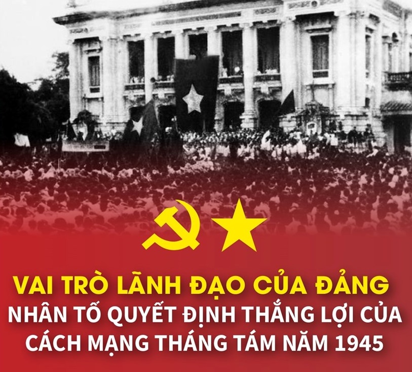 Nhân tố quyết định thắng lợi của Cách mạng Tháng Tám năm 1945
