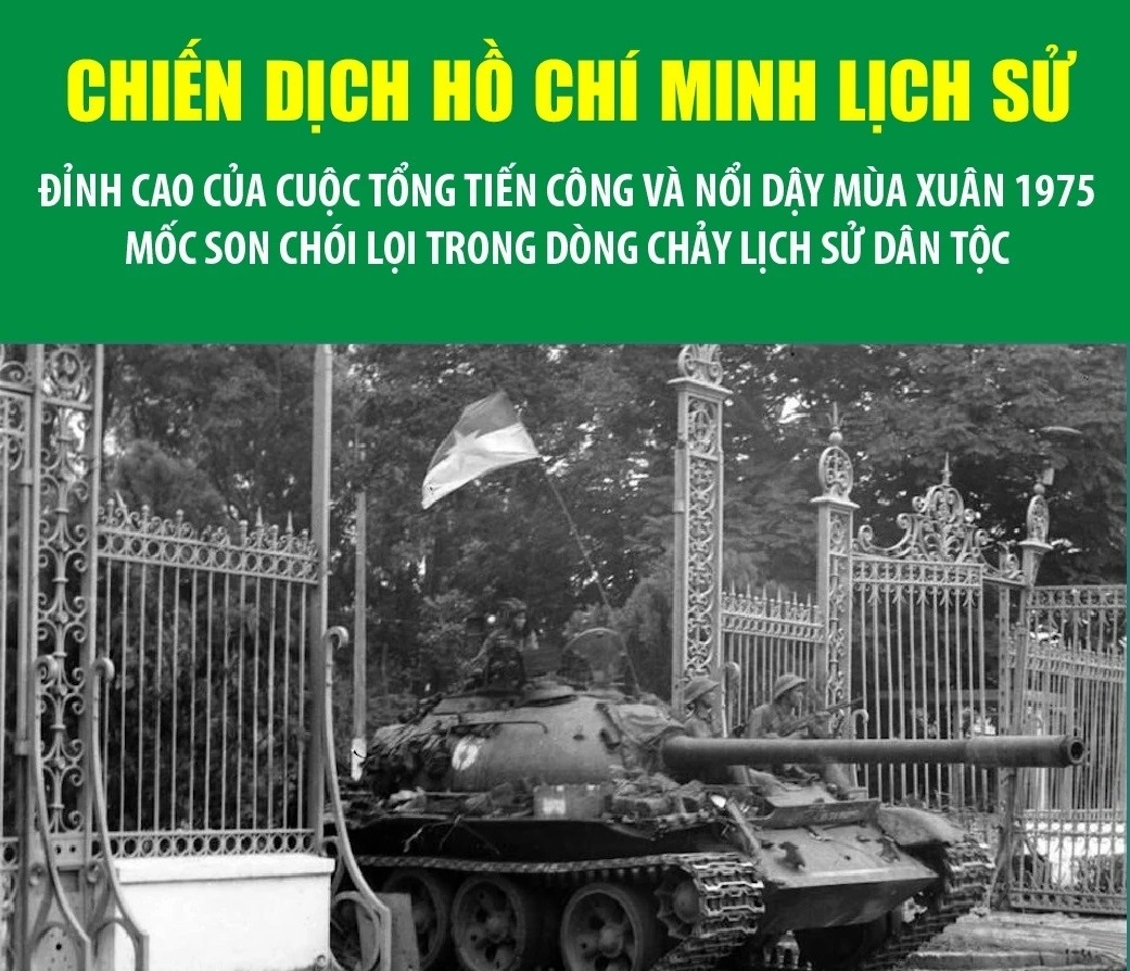 Chiến dịch Hồ Chí Minh lịch sử: Mốc son chói lọi trong dòng chảy lịch sử dân tộc