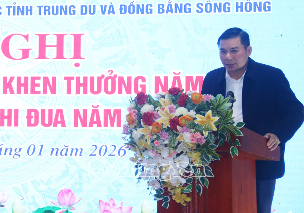 Cụm thi đua Sở Tư pháp, Thi hành án dân sự các tỉnh trung du và đồng bằng sông Hồng ký giao ước thi đua năm 2026