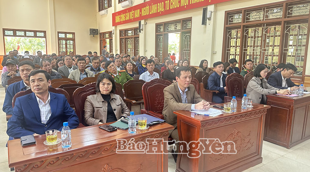 Xã Đồng Châu: Ra mắt mô hình “Dân vận khéo 1+10”